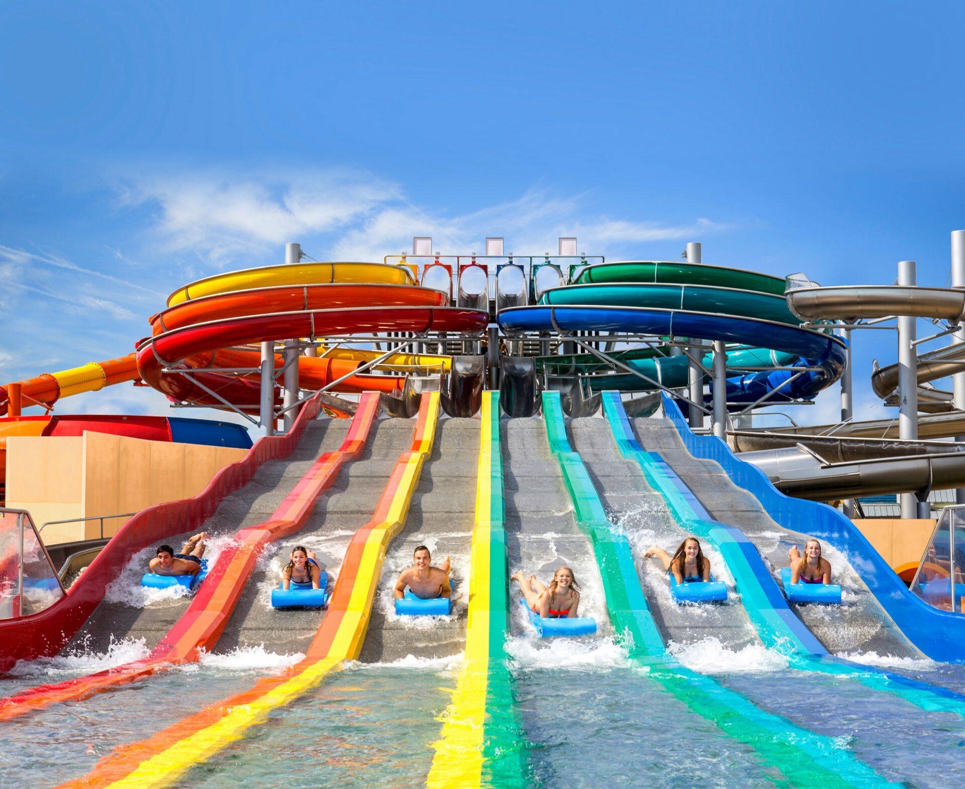 Erdinger Therme mit Übernachtung, Galaxy, Rutschen, Therme Erding