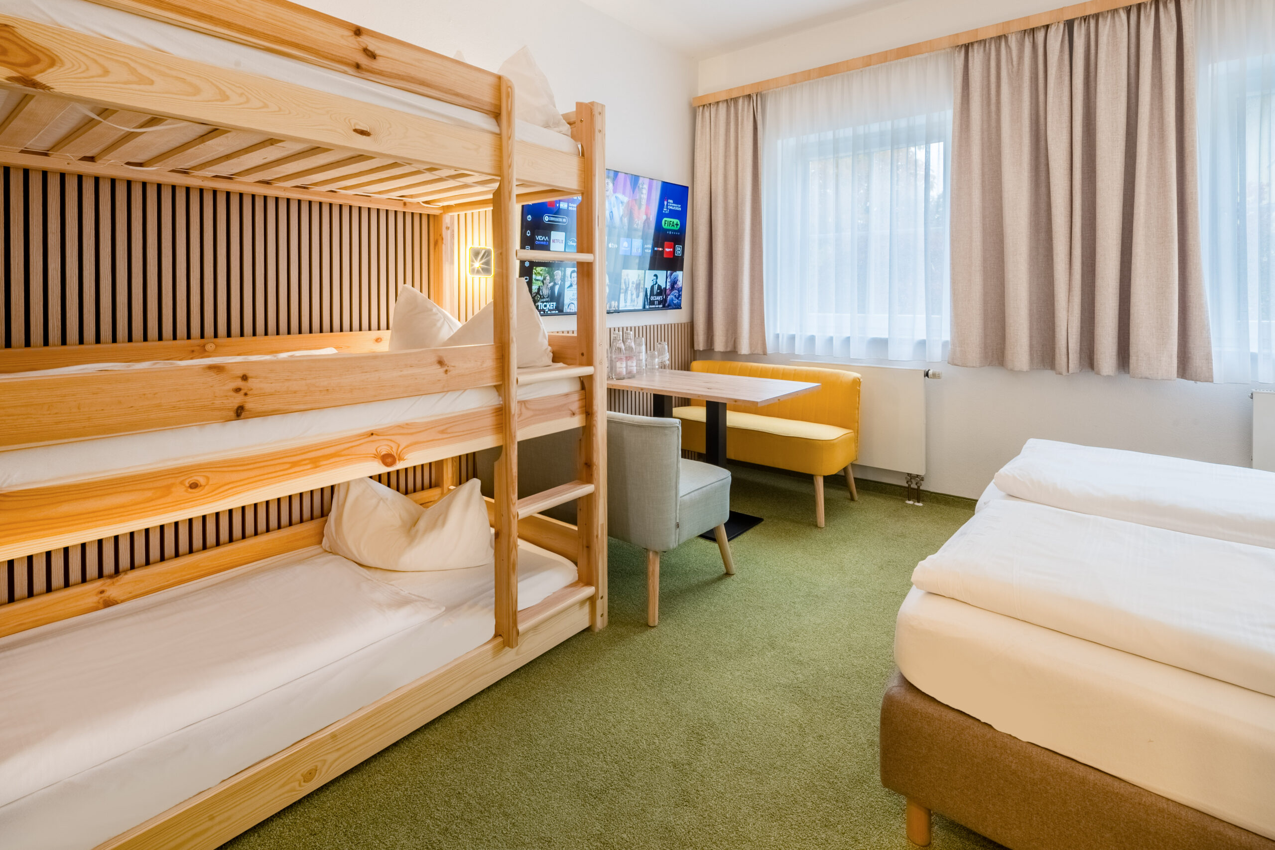 Innenansicht Hotelzimmer